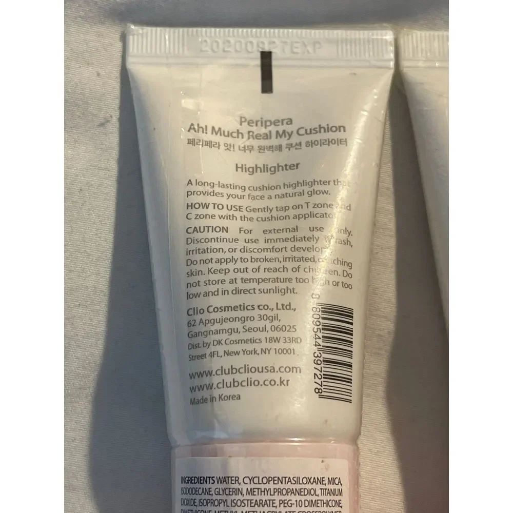 Cushion AHA Mask Treatment‎ Highlighter Skincare Duo Set M-7